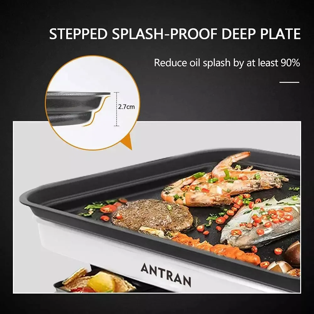 Infrared Electric Grill – 3D Smokeless Korean BBQ Non-Stick Electric Grill & Baking Pan