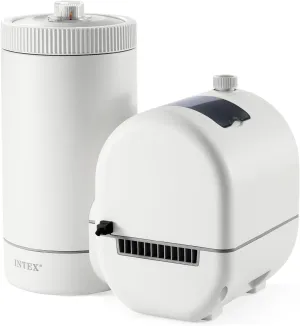 INTEX 26633EG C2500 Cartridge Filter Pump for Above Ground Pools: 2500 GPH Pump Flow Rate – Improved Circulation and Filtration – Easy Installation – Improved Water Clarity – Easy-to-Clean