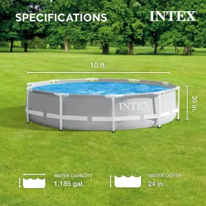 Intex 26701EH Prism Frame above Ground Swimming Pool with Pump