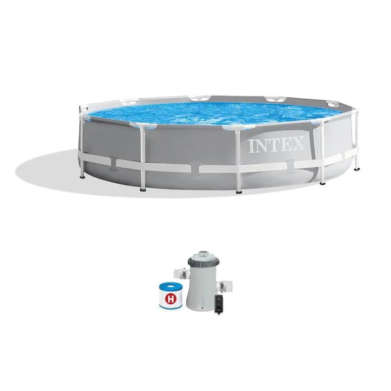 Intex 26701EH Prism Frame above Ground Swimming Pool with Pump