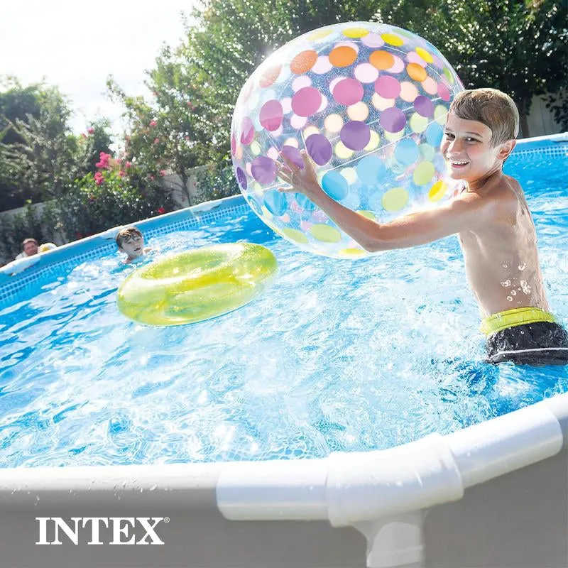 Intex 26701EH Prism Frame above Ground Swimming Pool with Pump