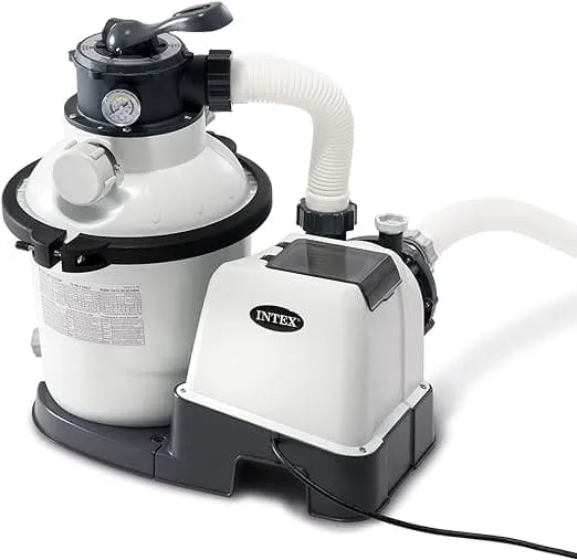 Intex Krystal Clear Sand Filter Pump SX1500 with GFCI 110-120 Volt -26644