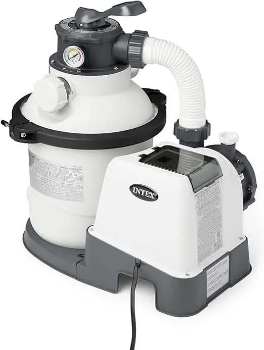 Intex Krystal Clear Sand Filter Pump SX1500 with GFCI 110-120 Volt -26644