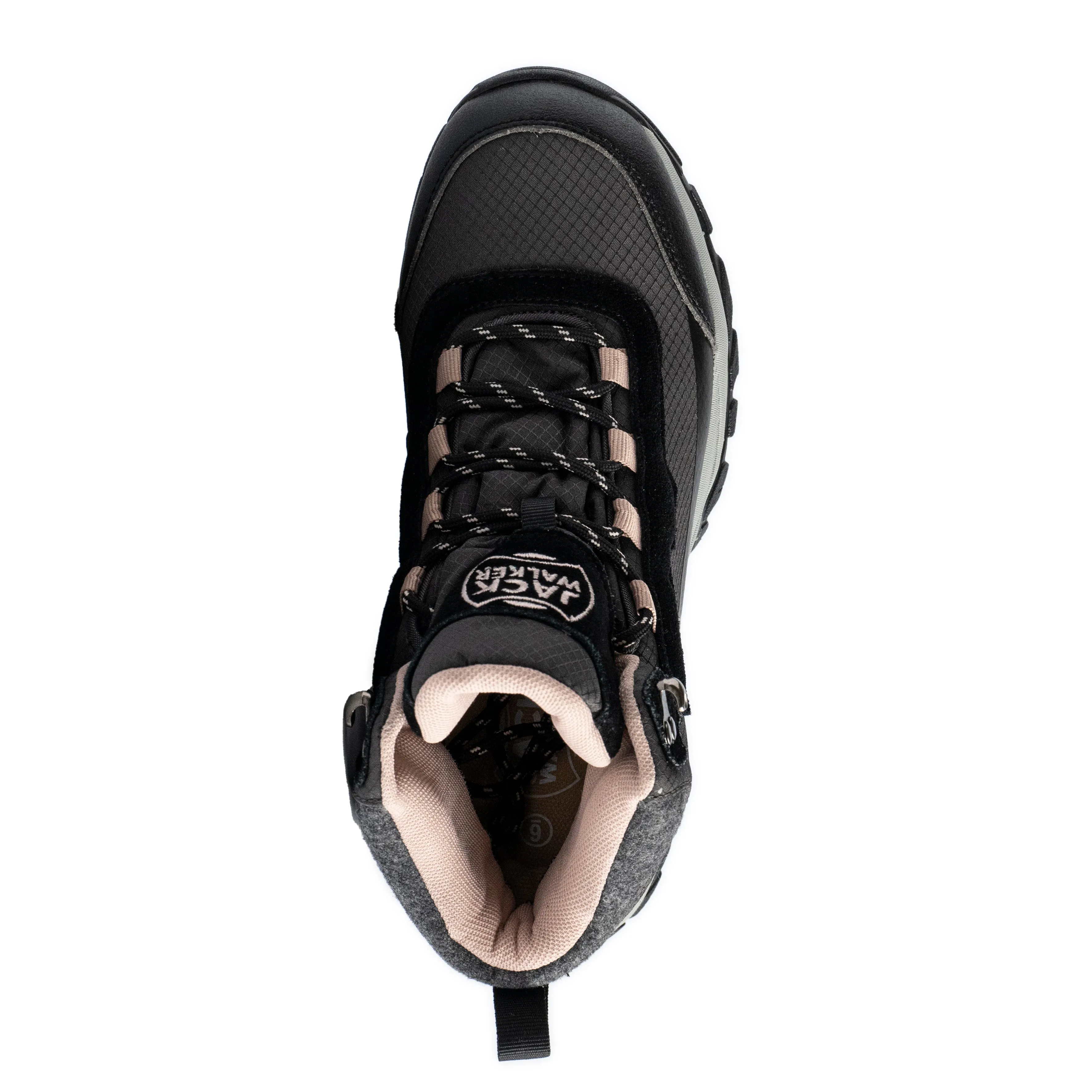 Jack Walker Women Waterproof Hiking Boots Lightweight Trekking Walking Shoes Pink JW4005