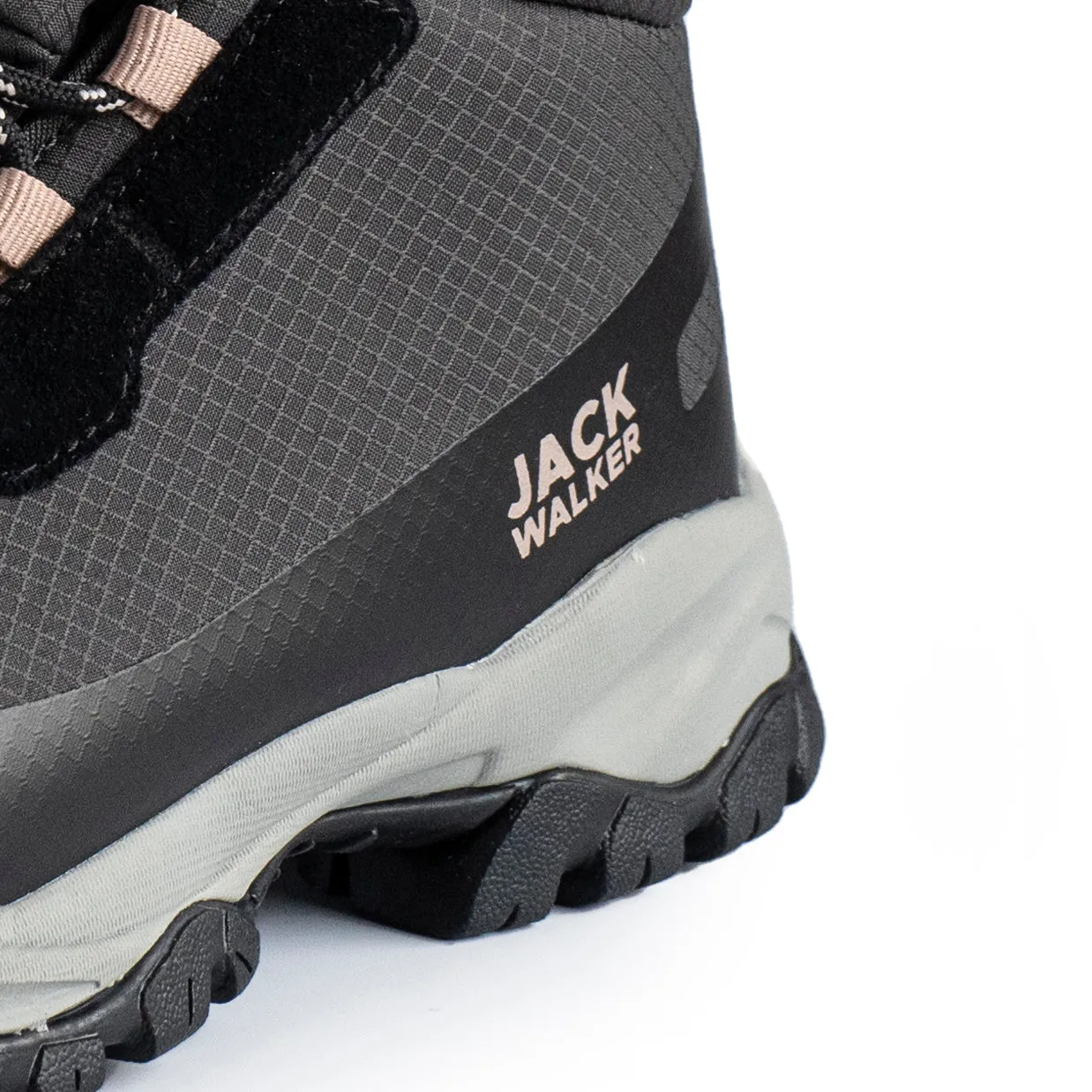 Jack Walker Women Waterproof Hiking Boots Lightweight Trekking Walking Shoes Pink JW4005
