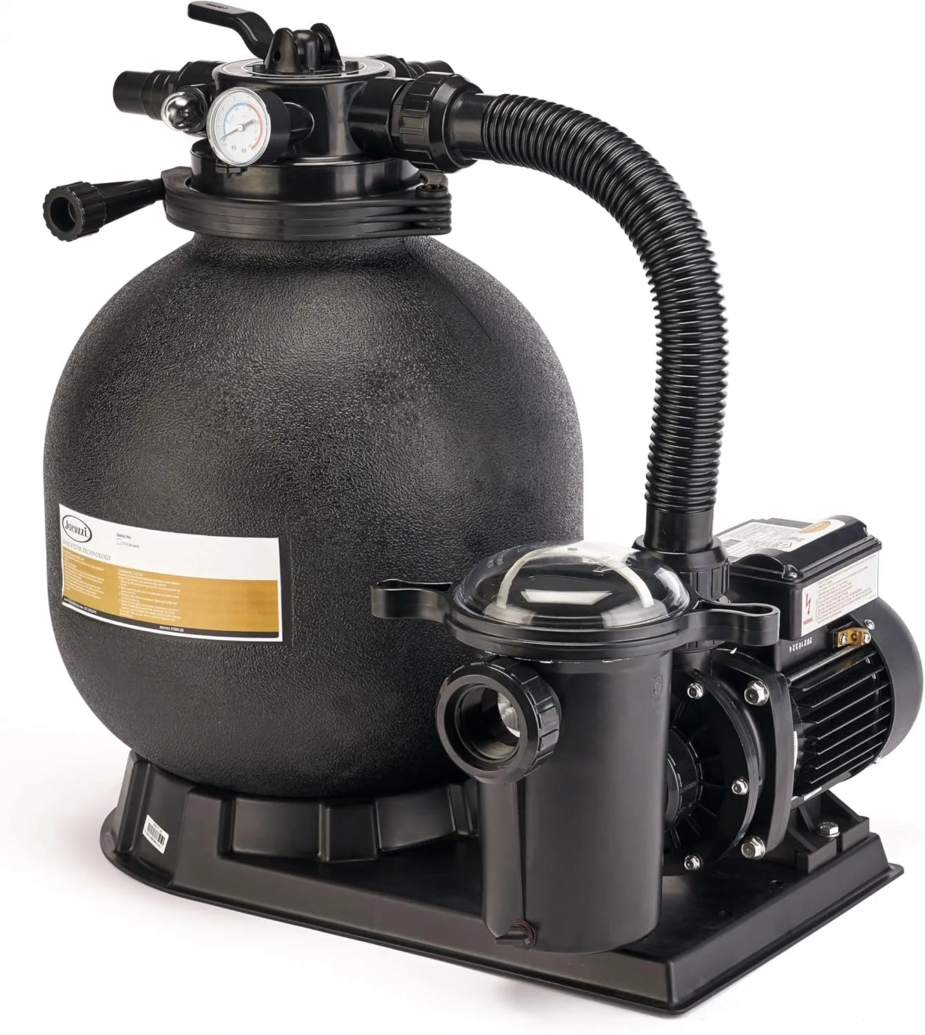 Jacuzzi® above Ground Sand Filter with 0.75 HP Pump for Soft Sided Pools J-SS75