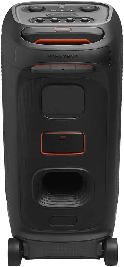 JBL PARTYBOX Stage 320 Portable Party Speaker Bundle with gSport Cargo Sleeve (Black)