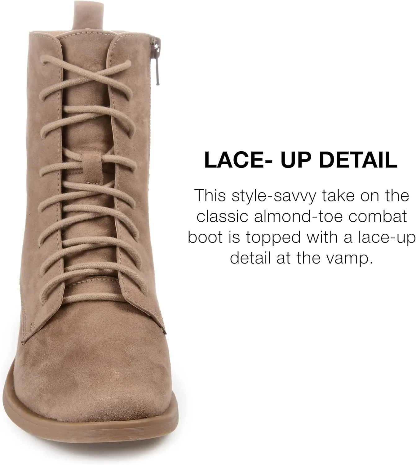 Journee Collection Women's Vienna Combat Boot