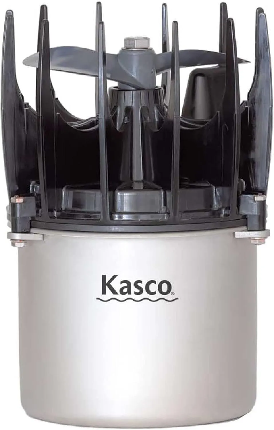 Kasco AquatiClear Water Circulator Pump w/Universal Mount, 1/2 HP 120V with 25 ft. Electric Power Cord, Clog-Resistant Water Circulation Pump to Keep Dock, Marina & Shoreline Free of Debris