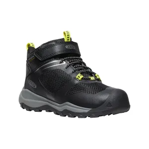 KEEN 1028018 Little Kids' Wanduro Mid WP Sizes 8-13 Black