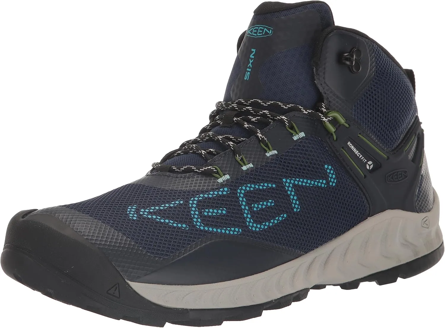 KEEN Men's Nxis Evo Mid Height Waterproof Fast Packing Hiking Boots