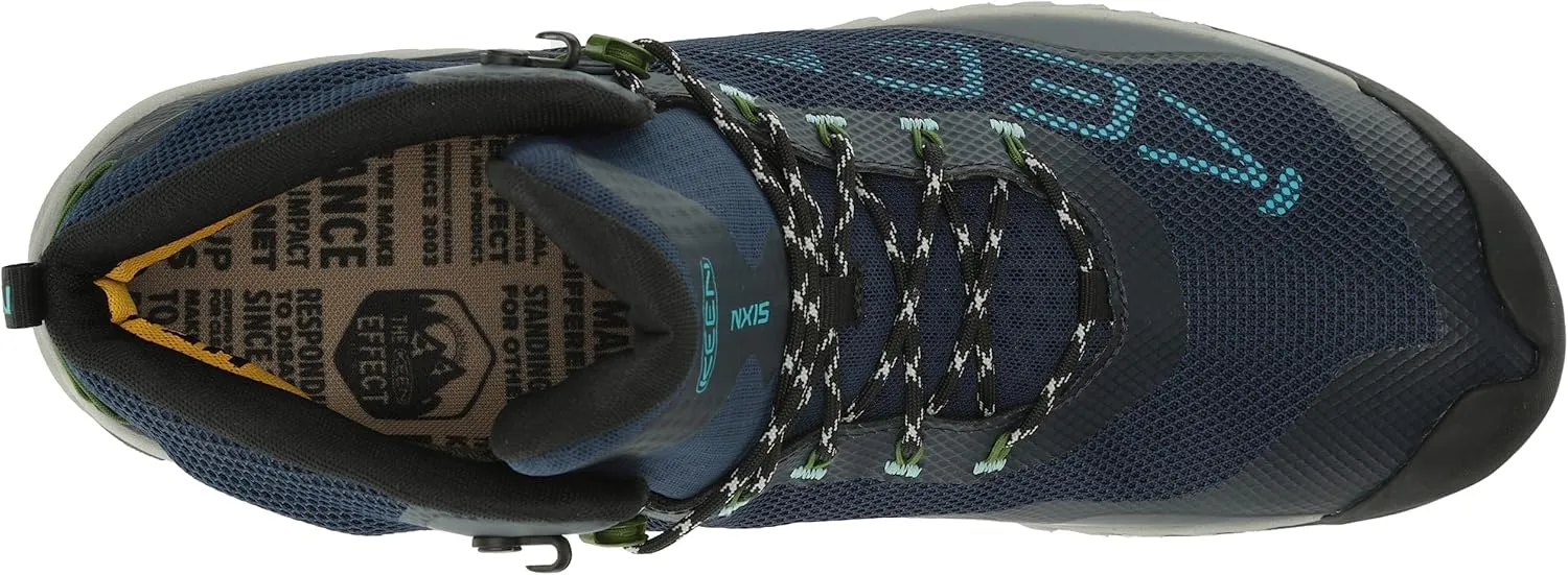 KEEN Men's Nxis Evo Mid Height Waterproof Fast Packing Hiking Boots