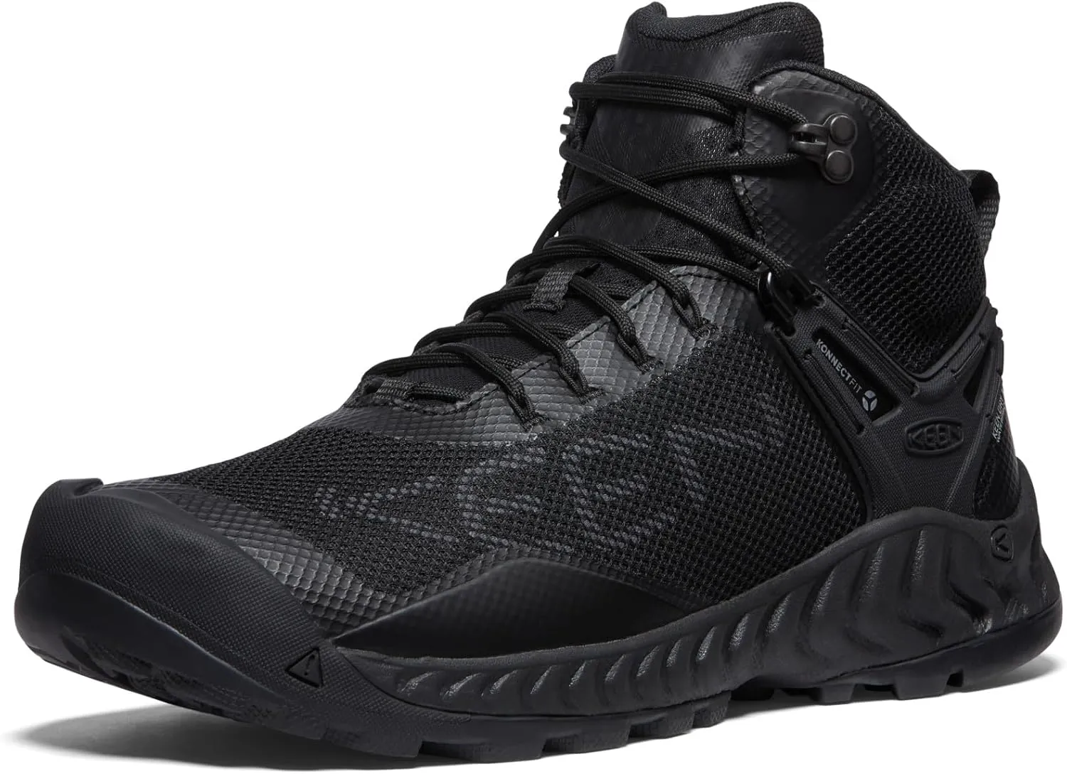 KEEN Men's Nxis Evo Mid Height Waterproof Fast Packing Hiking Boots