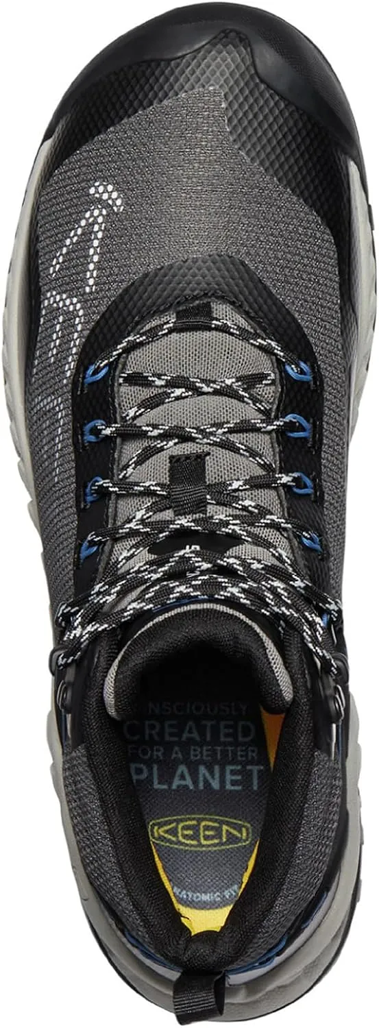 KEEN Men's Nxis Evo Mid Height Waterproof Fast Packing Hiking Boots