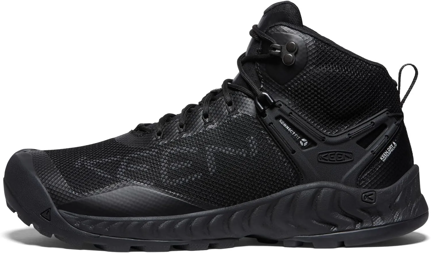 KEEN Men's Nxis Evo Mid Height Waterproof Fast Packing Hiking Boots