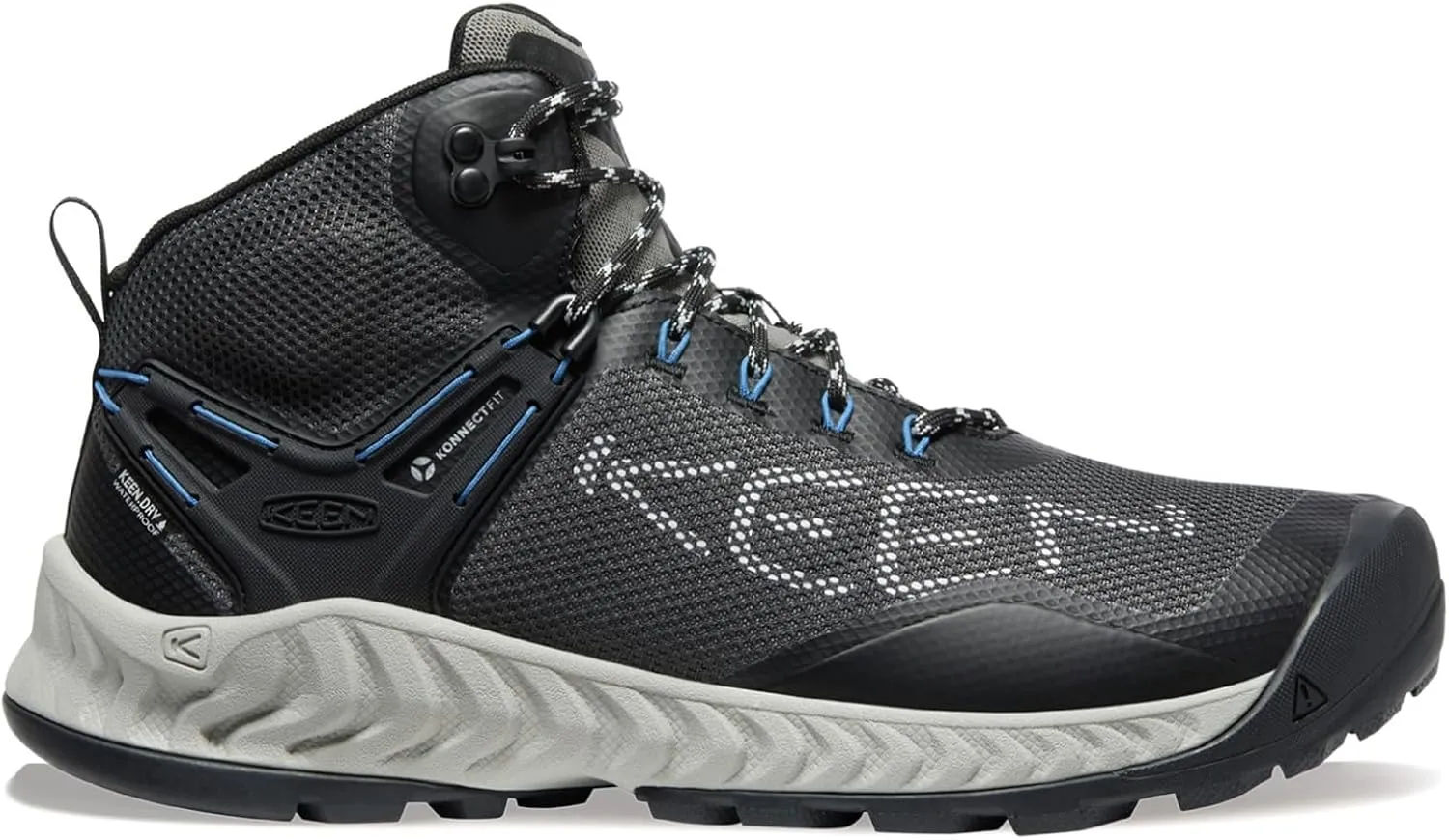 KEEN Men's Nxis Evo Mid Height Waterproof Fast Packing Hiking Boots