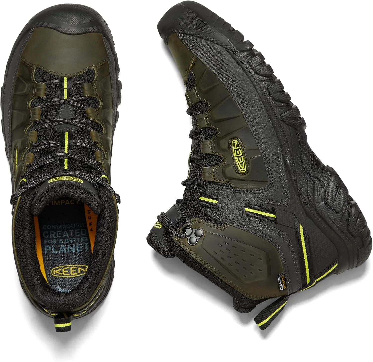 KEEN Men's, Targhee III Waterproof Mid Hiking Boots