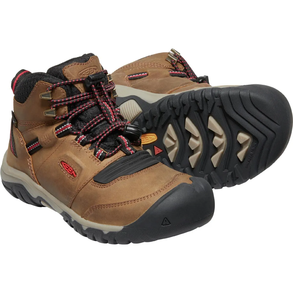 KEEN YRDGMD Big Kids' Ridge Flex Mid WP Sizes 1-7