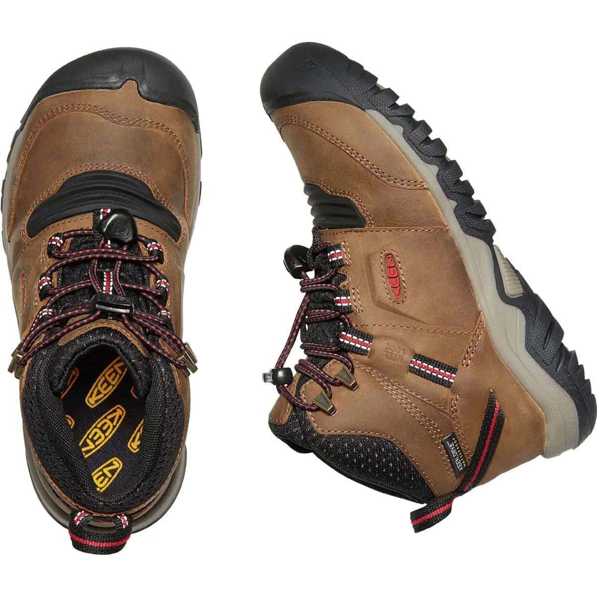 KEEN YRDGMD Big Kids' Ridge Flex Mid WP Sizes 1-7