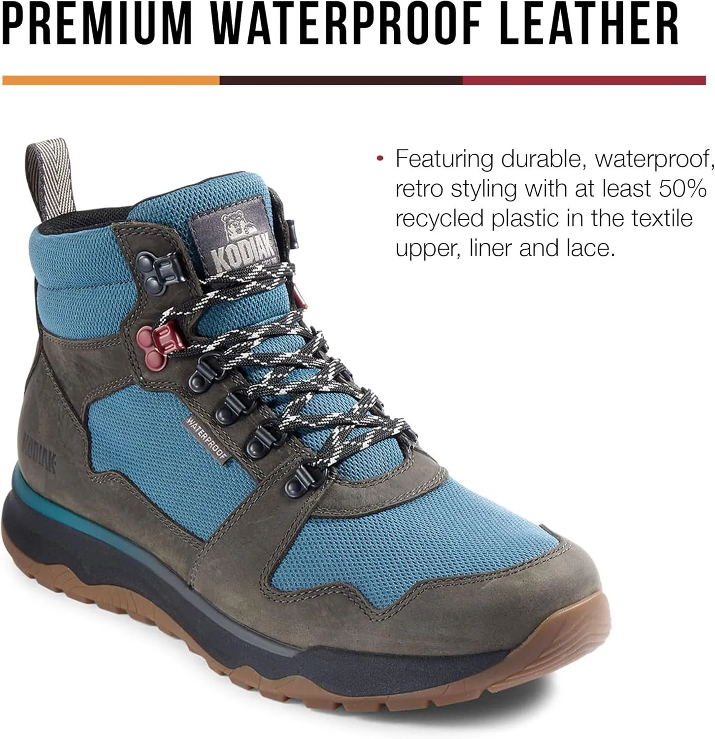 Kodiak Men's Mid-Cut Skogan Waterproof Hiking Boot