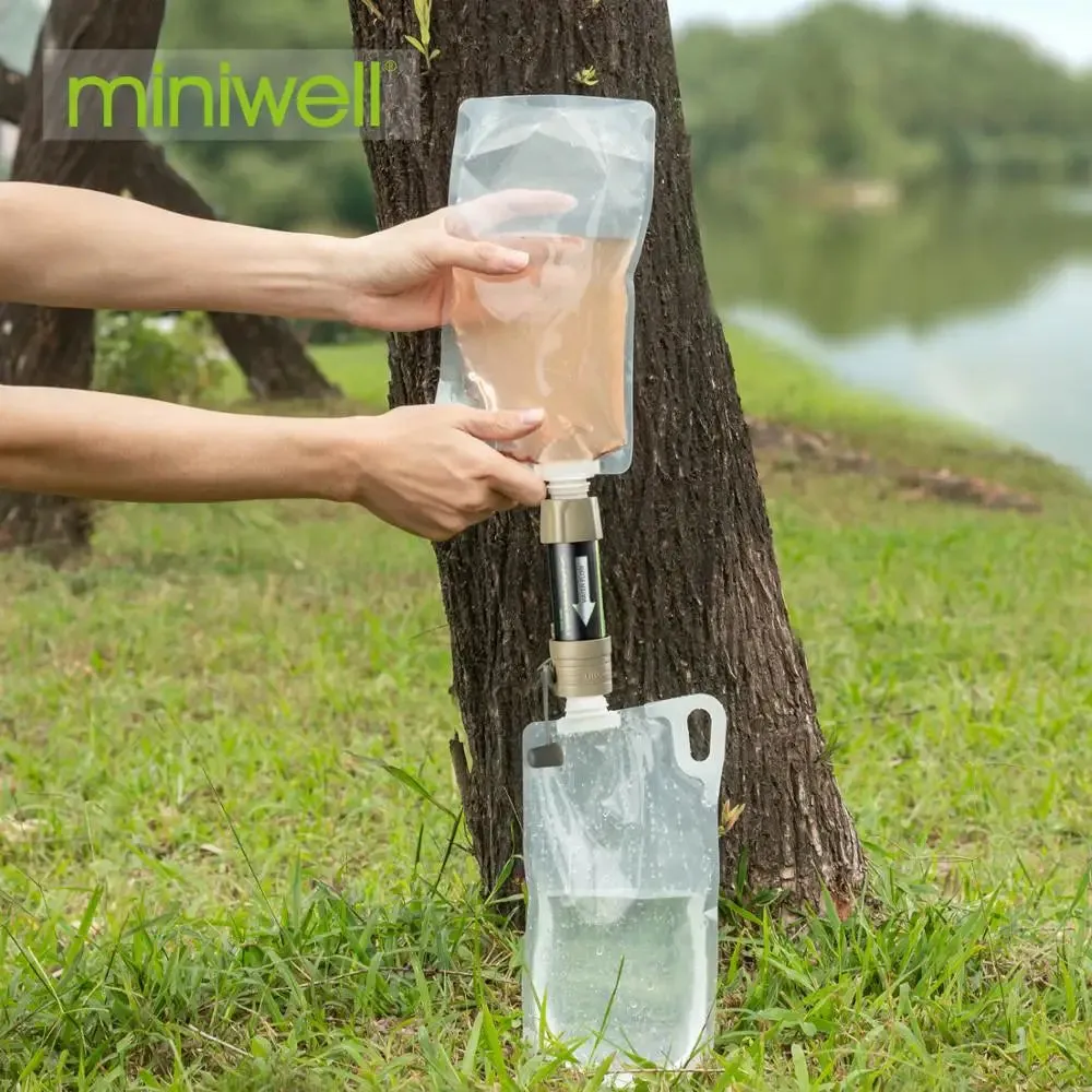L630 Portable Outdoor Water Filter Survival Kit