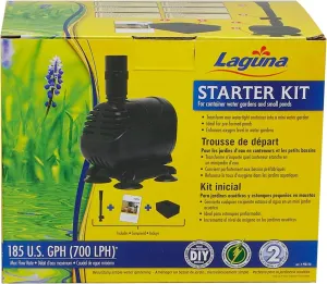 Laguna Container Water Gardens and Small Ponds Starter Kit