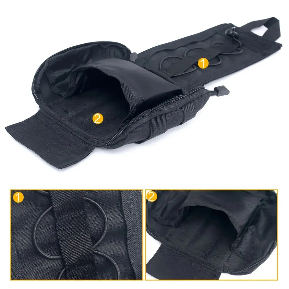 Large Camouflage Molle Pouch EDC Bag Medical EMT Tactical Outdoor First Aid Kits Emergency Pack Ifak Male  Camping Hunting Bag