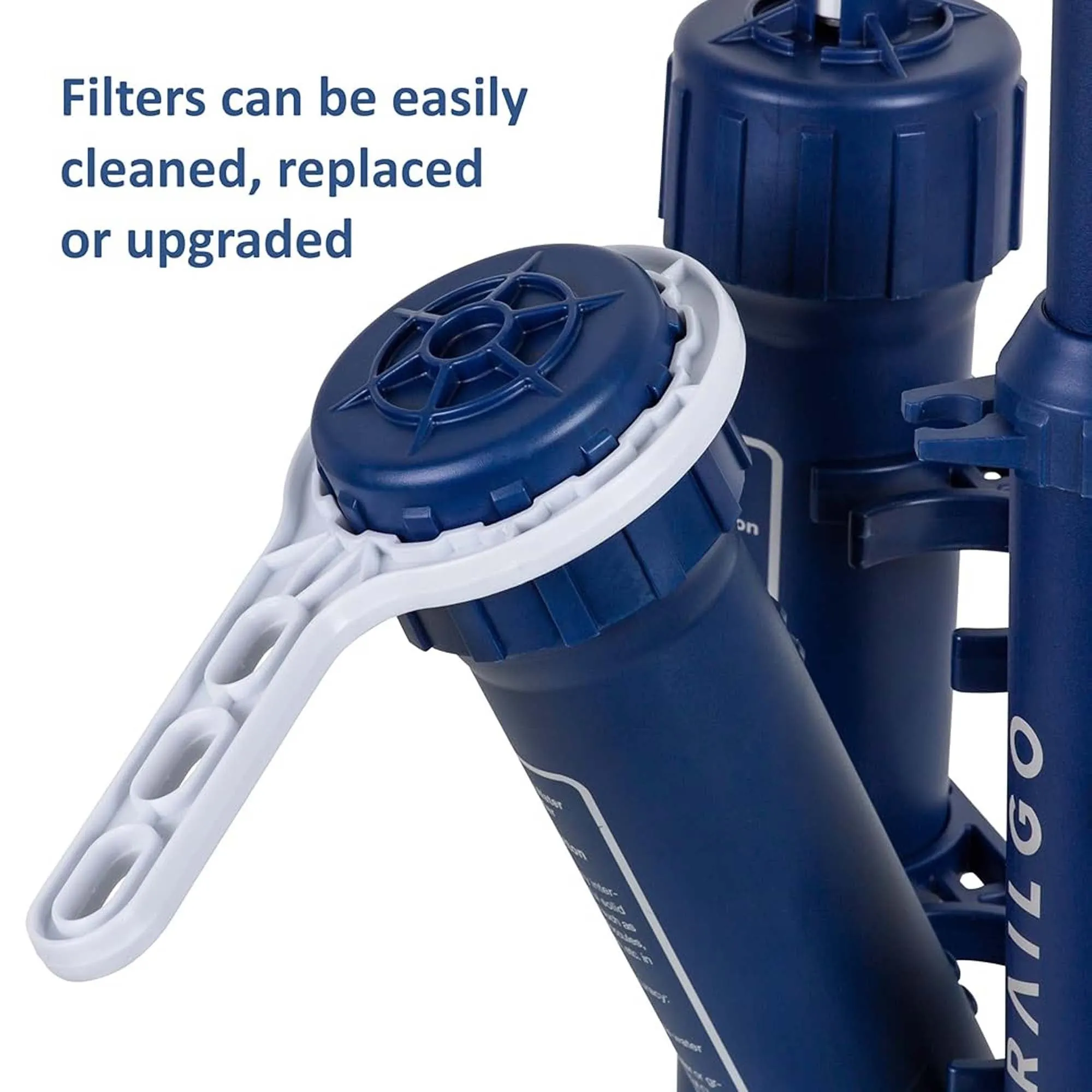 Large Hand Pump Water Filter