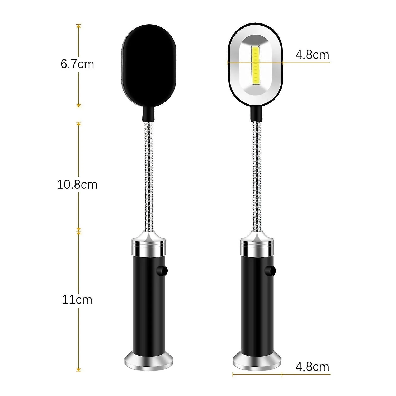 Led Grill Light 2pieces Magnetic Grill Bbq Light Set Flexible Grill Lamps