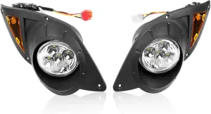 LED Headlight Compatible Yamaha G29 Drive Golf Cart 2007-2016