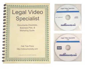 Legal Video Specialist Business Kit