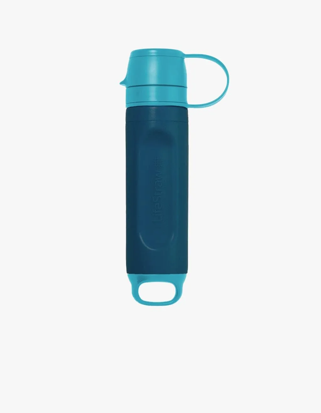 LifeStraw Peak Series – Solo Personal Water Filter for Hiking, Camping, Travel, Survival and Emergency preparedness. Removes Bacteria, parasites and microplastics, Blue Raspberry