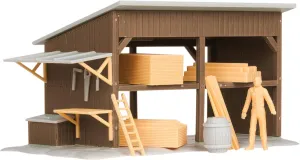 Lionel Lumber Shed O Gauge Model Train Building Kit