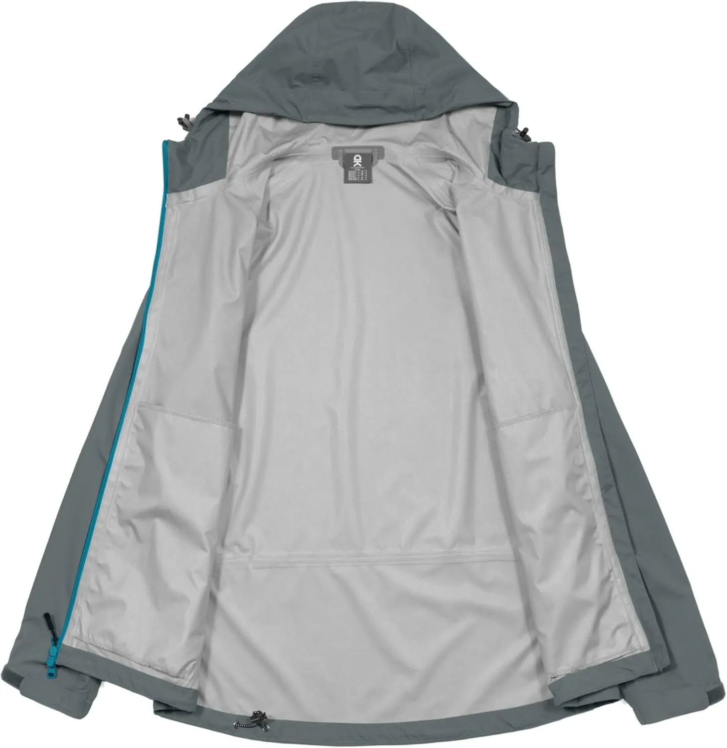 Little Donkey Andy Men's High-performance Waterproof Rain Jacket Ultra Lightweight Rain Shell for Hiking,Golf,Travel