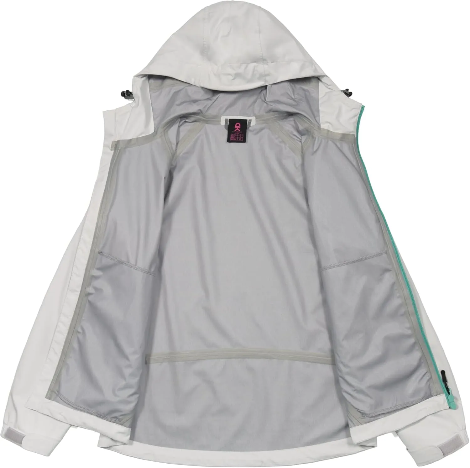 Little Donkey Andy Women’s Waterproof Rain Jacket Lightweight Outdoor Windbreaker Rain Coat Shell for Hiking, Travel