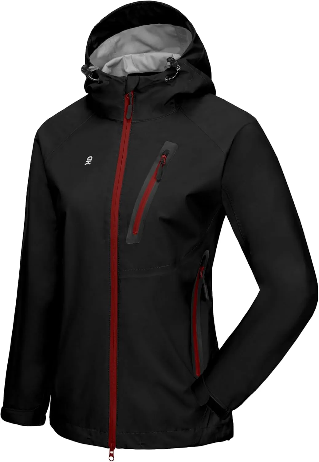 Little Donkey Andy Women’s Waterproof Rain Jacket Lightweight Outdoor Windbreaker Rain Coat Shell for Hiking, Travel