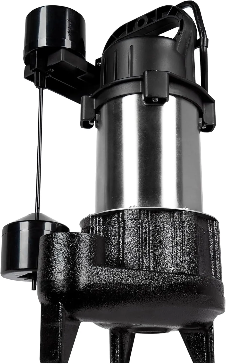 Little Giant 16EC-SSA-V 115 Volt, 1 HP, 4800 GPM Sump or Light Effluent Pump with Piggy-back Vertical Switch, 10-Ft. Cord, Black, 14942785