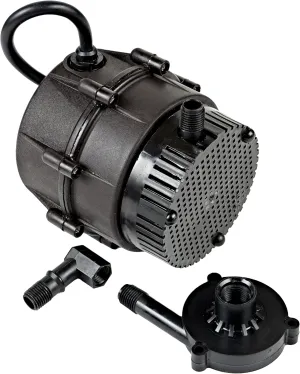 Little Giant "NO KORODE" 115-Volt, 1/150 HP, 210 GPH NK-1 Mild Acid, Alkalis and Hard Water Submersible Centrifugal Pump, Black, 526003
