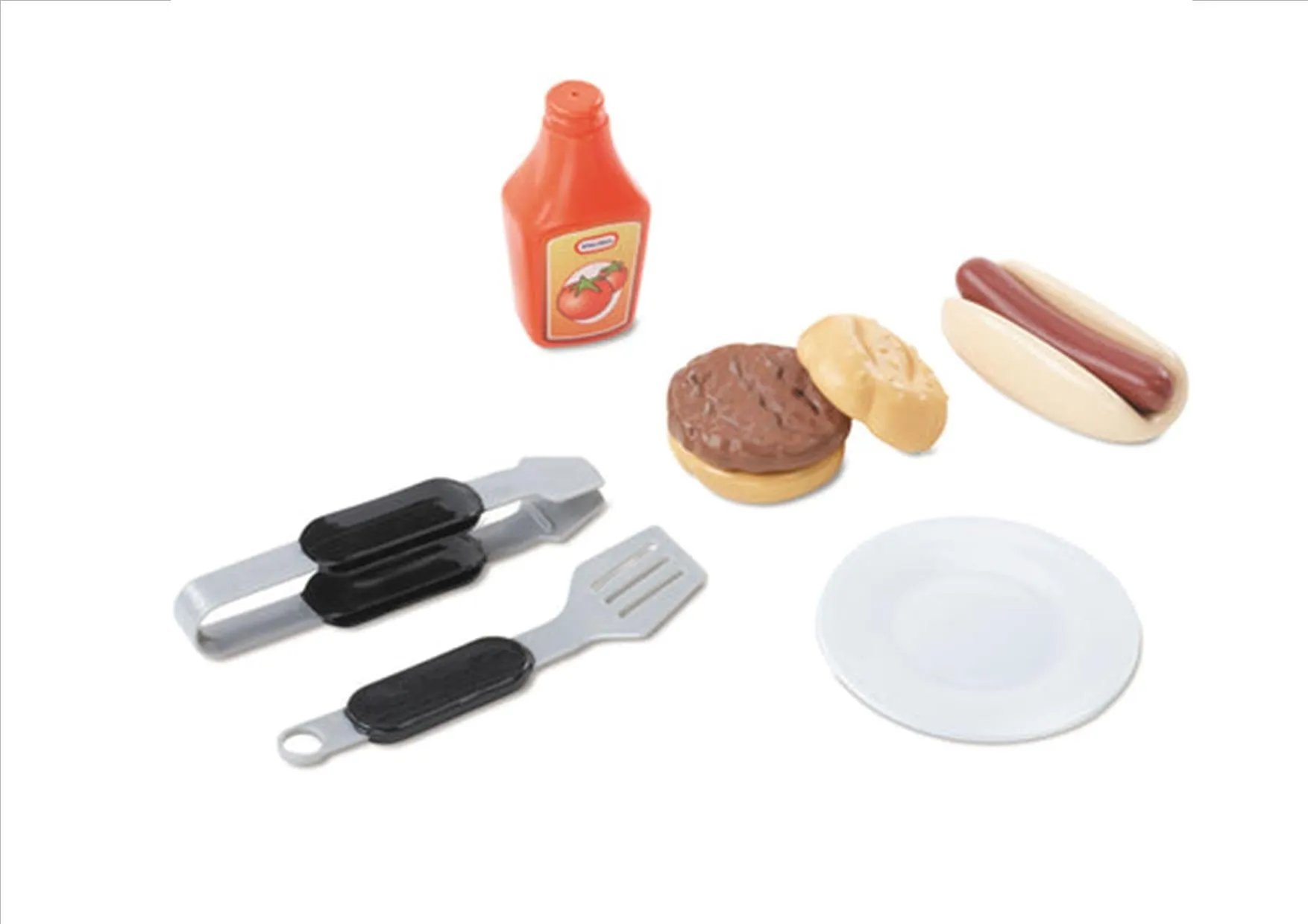 LITTLE TIKES  Cook N Grow Bbq Grill: Anytime is grillin' time with this toy grill barbeque set - 633904
