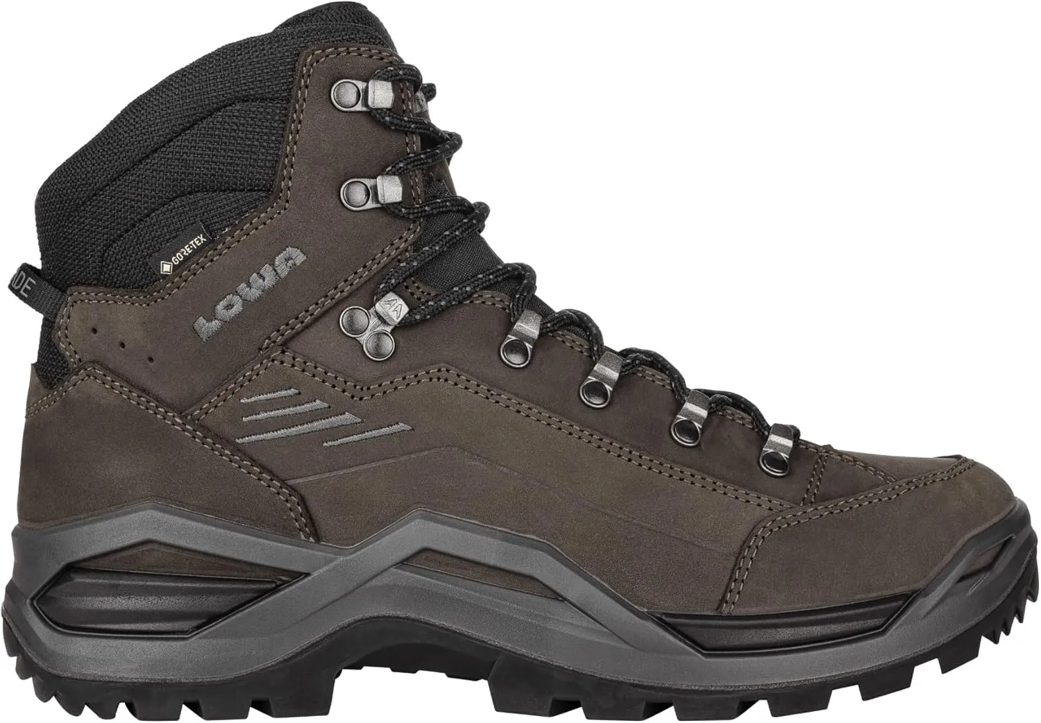 LOWA Renegade EVO GTX Mid Boots Medium, Dark Brown Black 311916 4309, 10