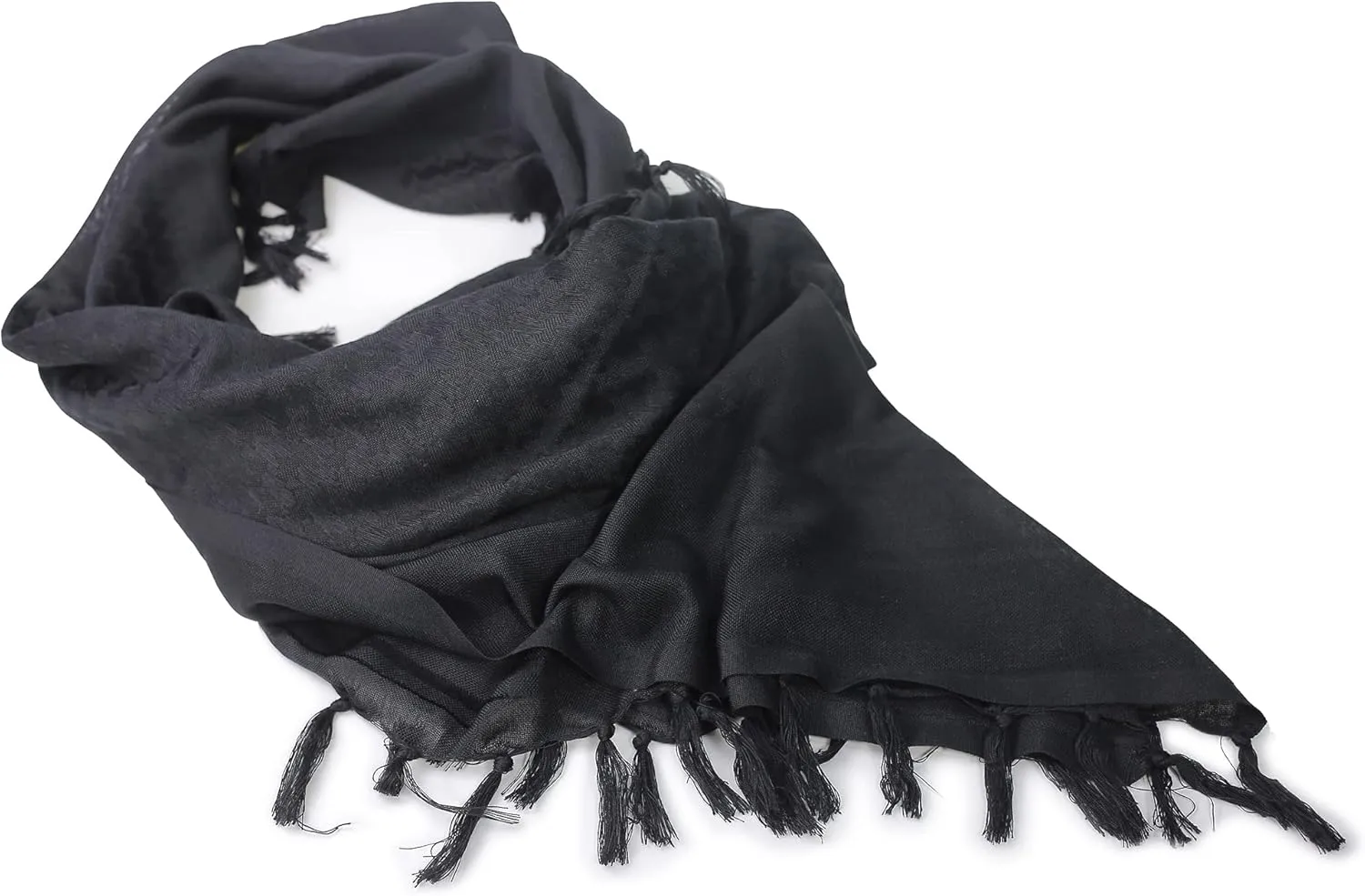 Luxns Military Shemagh Tactical Desert Scarf / 100% Cotton Keffiyeh Scarf Wrap for Men And Women