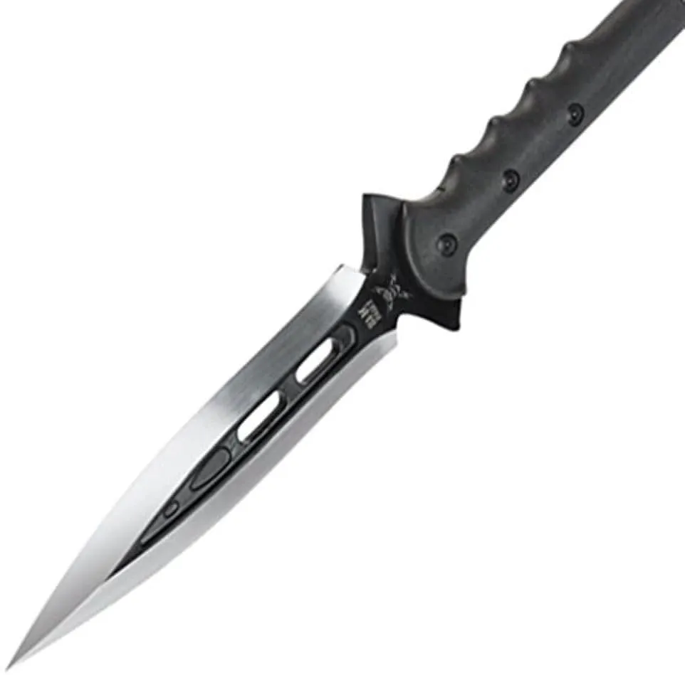 M48 Kommando Talon Survival Spear | 44 1/8" Overall Length | 8" Stainless Steel Blade | Includes Vortec Sheath | Fiberglass Reinforced Handle