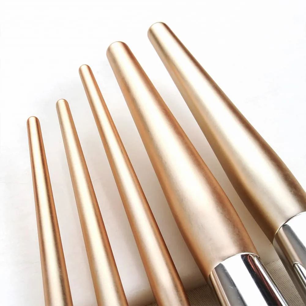 Makeup Brushes 7pcs Makeup Brush Set, Premium Synthetic Kabuki Make Up Brush Kit Foundation Powder Eyeshadow Professional Cosmetic Tools 44-1