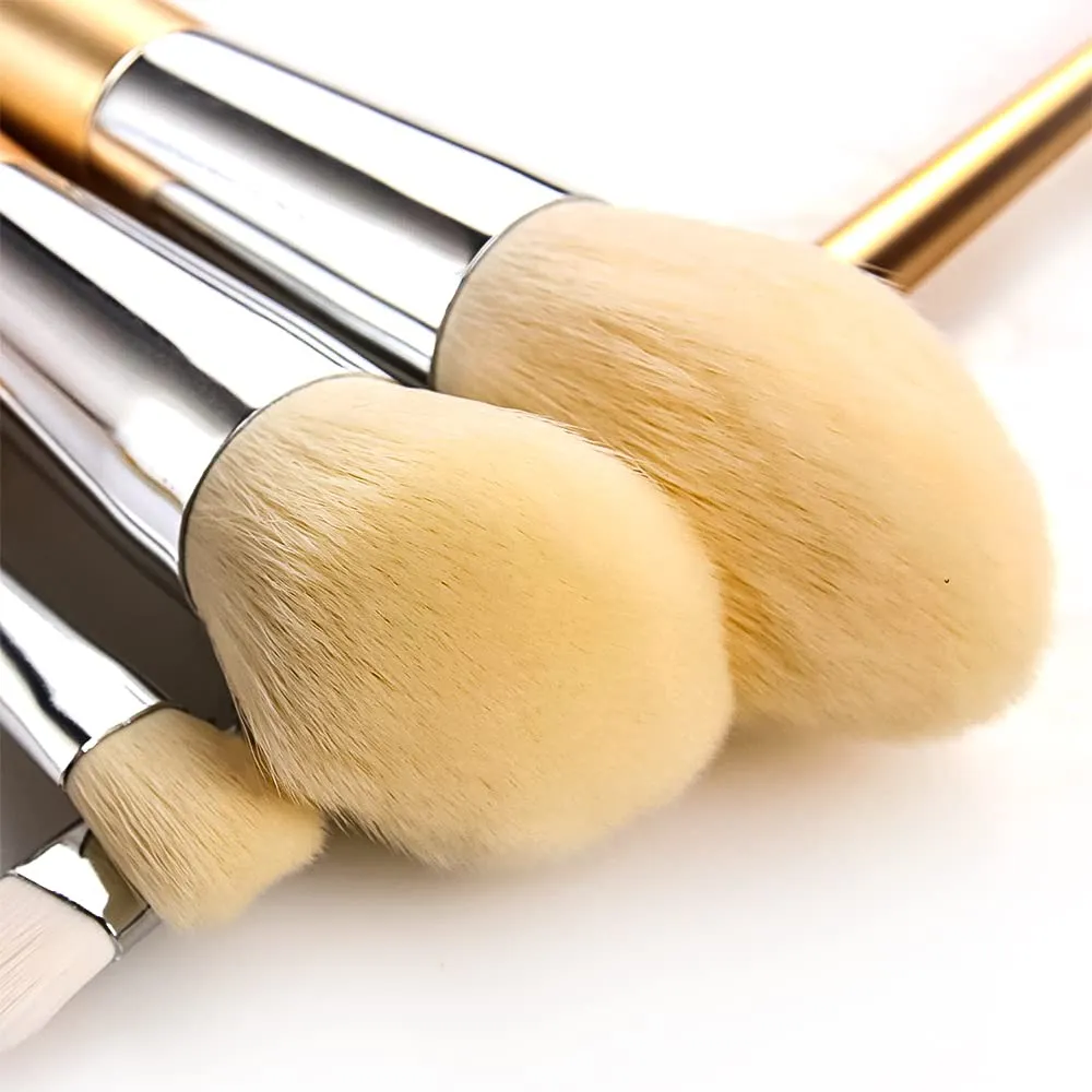 Makeup Brushes 7pcs Makeup Brush Set, Premium Synthetic Kabuki Make Up Brush Kit Foundation Powder Eyeshadow Professional Cosmetic Tools 44-1