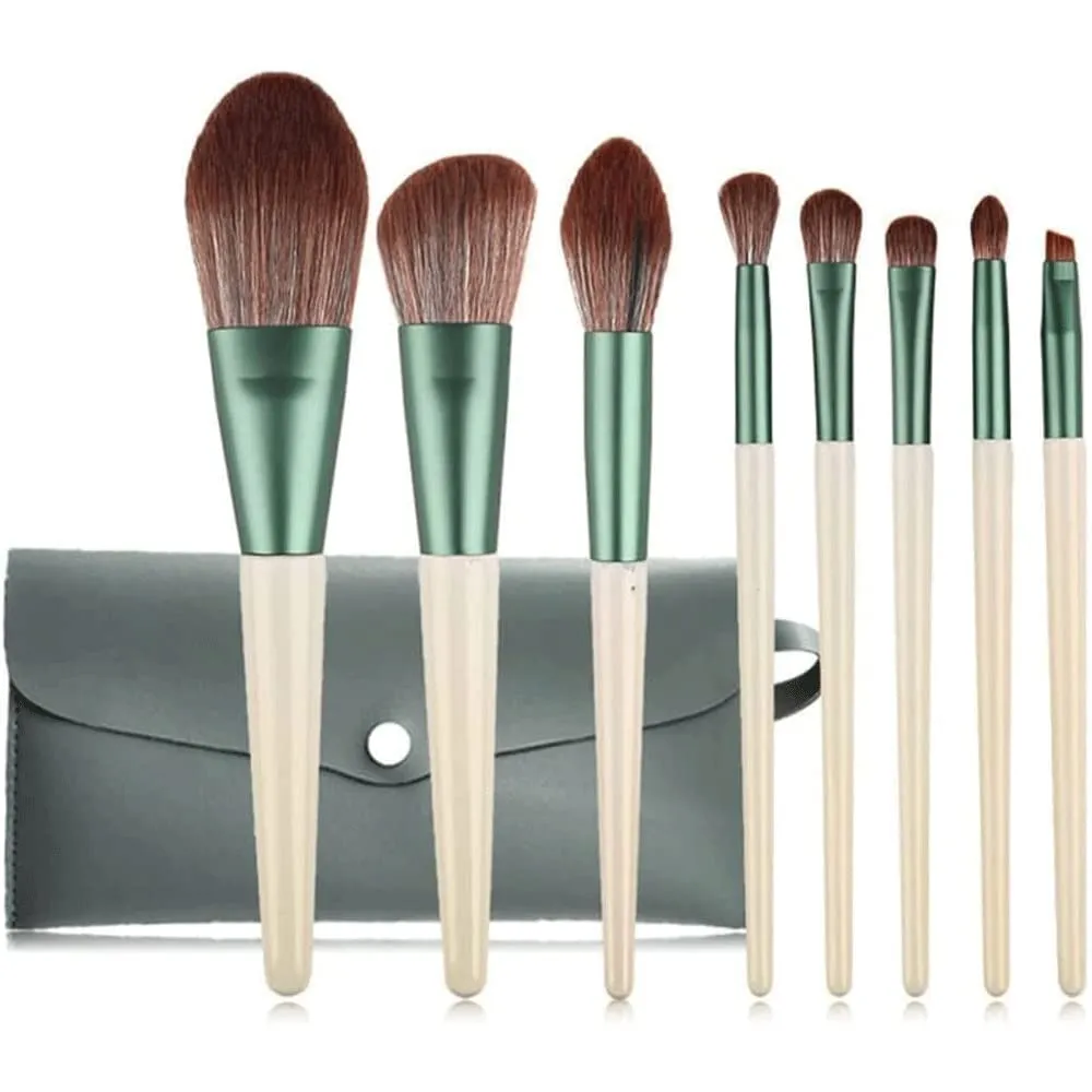 Makeup Brushes 8 Piece Makeup Brush Set Foundation Blending Brush Face Powder Blush Concealers Eyeshadow Makeup Brushes Kit