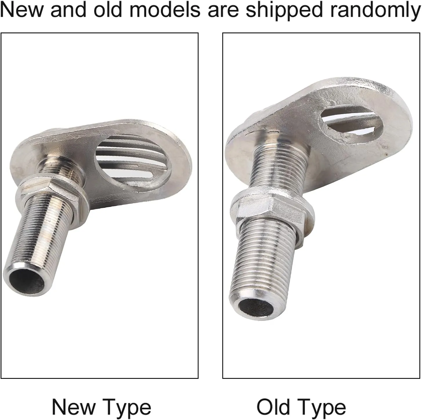 Marine Boat Intake Strainer 2 pouces MJS023 Thru Hull Water Pickup Filter Scoop for Raw Water Intake and Pump Systems