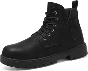 Mens Boots Fashion Casual Motorcycle Boot Hiking Chukka Boots for Men