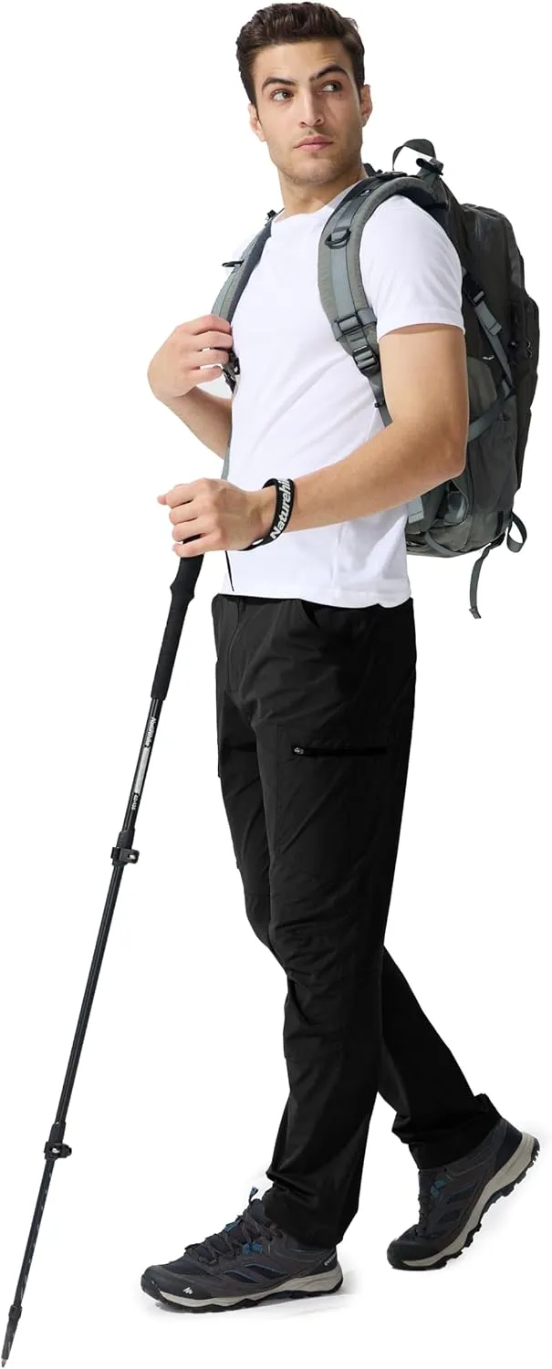 Men's Cargo Hiking Work Pants with 6 Pockets Lightweight Water Resistant Quick Dry Tactical Pants