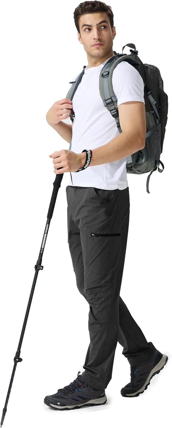 Men's Cargo Hiking Work Pants with 6 Pockets Lightweight Water Resistant Quick Dry Tactical Pants