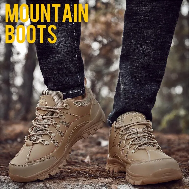 Men's Low Top Waterproof Hiking Shoes Trekking Trails Outdoor Work Shoes 5.0